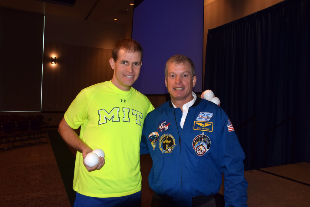 01 David and Astronaut Steve Swanson